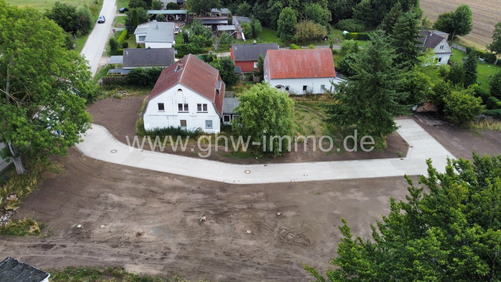 nahe Zinnowitz: bis zu 10 DHH, neu erschlossene Baugrundstücke  nahe Zinnowitz: bis zu 10 DHH, neu erschlossene Baugrundstücke